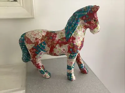 Paper Mache Horse Stands 11 Inches Tall  • £5.50