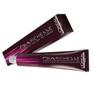 L'Oreal Professionnel DiaRichesse Hair Dye Color Cream 50ML OP • £7.99