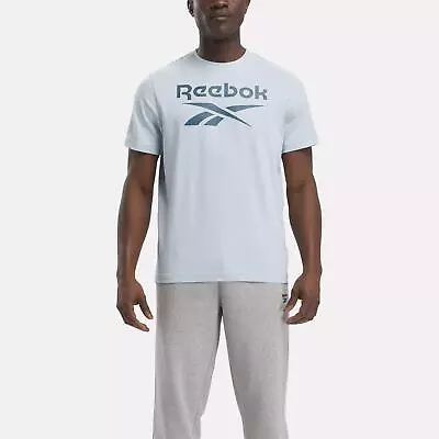 Reebok Identity Big Stacked Logo T-Shirt • $9.99