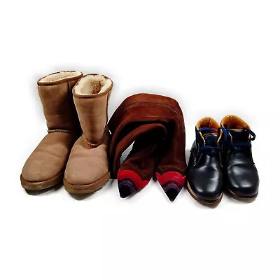 Hermes Shoes Set Miu Miu Ugg  3 Set   Suede Leather Leather 3351712 • $1.25