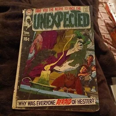 The Unexpected 118 Horror DC Comic 1970 Neal Adams Art Cover Bronze Age Tales Of • $18.88
