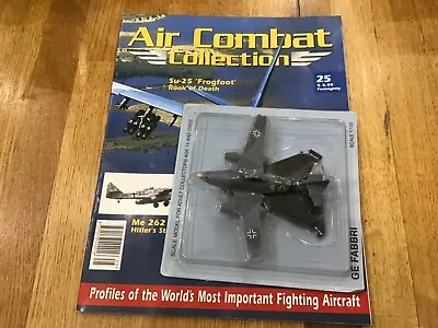 Air Combat Collection Aircraft -  GE FABBRI No. 25 Plus ME 262 SCHWALBE • $12.43