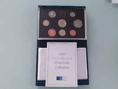 1995 United Kingdom Proof Coin Collection 8 Coins With Original Box • £10