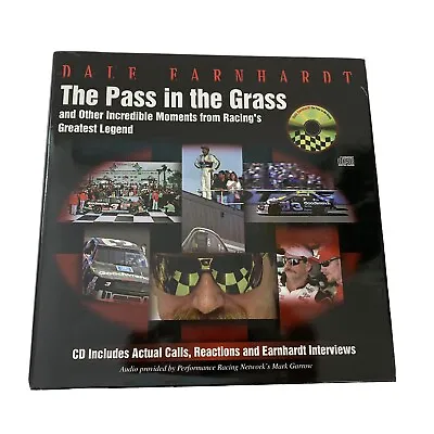 Dale Earnhardt Hard Cover Book With CD Racing The Pass In The Grass NASCAR 1987 • $16.15