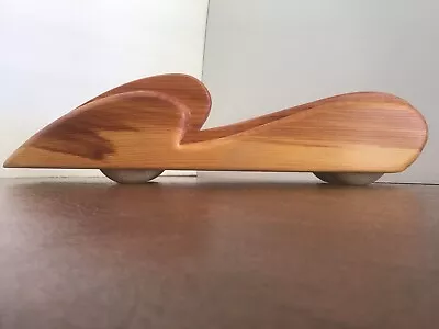 Vintage Wooden Car Handmade Rare & Unique - 11 Inches - 1 Of A Kind Collectible • $14