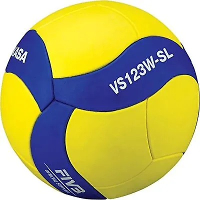 Mikasa VS123W-SL Super Light Indoor Training Volleyball - Official Size 5 • $41.99