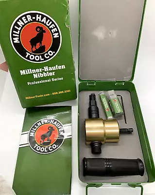 $200 • Buy Millner Haufen Nibbler Sheet Metal Cutter Professional Portable Dill Powered