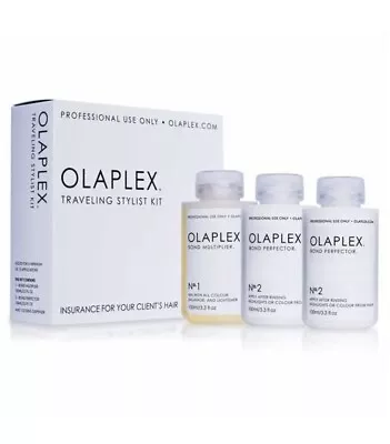 Olaplex Traveling Stylist Salon Kit No 1 2 & 2 Bond Multiplier + Bond Perfector • $185