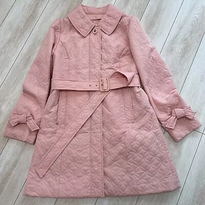 Vintage Courreges Quilting Jacket Coat Pink Woman Size 38/XS/S Japan Authentic • $198