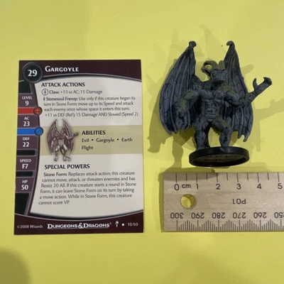 $24.95 • Buy Gargoyle - Dungeons Of Dread - Dungeons And Dragons D&D 10/60 (Combined Postage)