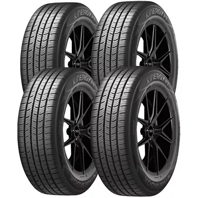 (QTY 4) 195/65R15 Hankook Kinergy PT H737 91H SL Black Wall Tires • $358.96