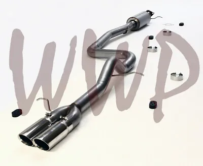 3  Stainless Steel CatBack Exhaust System Kit 14-19 Ford Fiesta ST 1.6L EcoBoost • $359.95