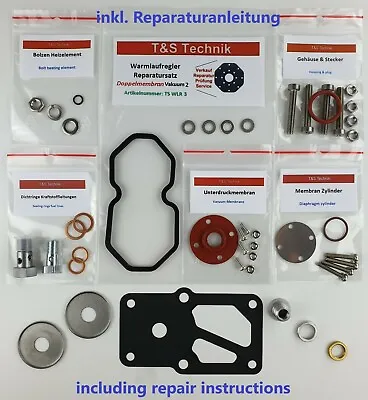 0438140138 DHW Controller Repair Kit VW PASSAT 2.2i WUR Warm Up Regulator • $96.86