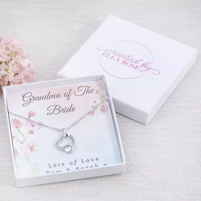 Grandma Of The Bride Groom Wedding Nan Gran Nanna Keepsake Gift Bracelet Present • £14