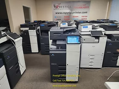 Konica Minolta Bizhub C360i Color Copier Printer Scanner Meter Only 43k • $3799