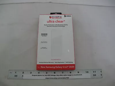 ZAGG Ultra Clear+ Invisible Shield Screen Protector Samsung Galaxy S 6.2  2020 • $11.90