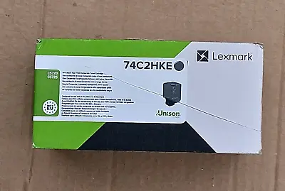 Original Lexmark 74C2HKE High Yield Black Toner Cartridge • £249.99