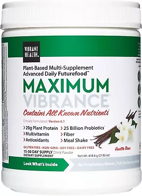 Vibrant Health Maximum Vibrance 21 Oz • $62.95