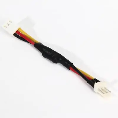 10pcs 3PIN Fan Resistor Cable Portable Male Female Connector Plastic For PC Fan • £4.43