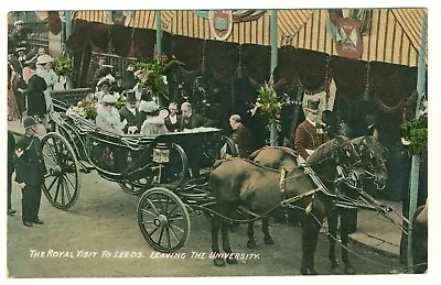 £6.75 • Buy Royal Visit To Leeds Leaving The University July 1908 King Edward VII W&T Gaines