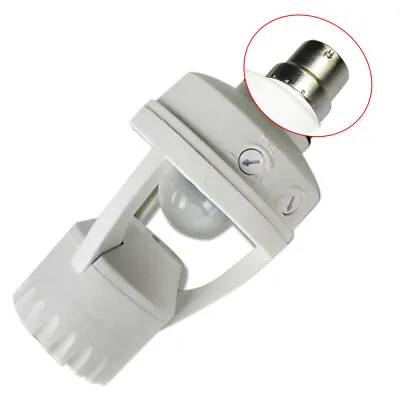£6.78 • Buy Screw Light Bulb Holder LED PIR Infrared Motion Sensor Lamp Switch Socket New