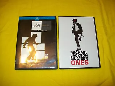 Michael Jackson Man In The Mirror & Number Ones Dvd Thriller Beat It Billie Jean • $9