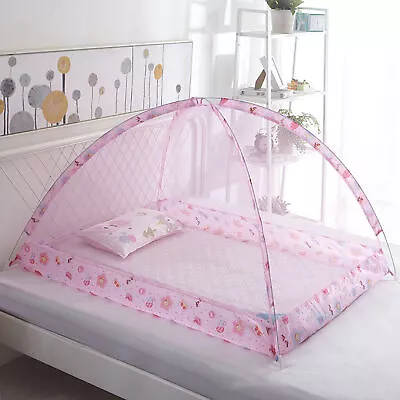 Bed Cover Curtain Encrypted Yarn Increase Security Infant Yurt Mosquito Net • $41.49