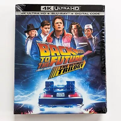Back To The Future: The Ultimate Trilogy (Ultra HD) 4k UHD+Blu-Ray - NO DIGITAL • $13.18
