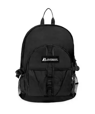  Unisex Backpack With Dual Mesh Pocket 19  Black • $24.49