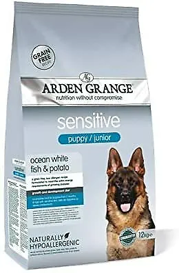 £66.91 • Buy Arden Grange Sensitive Puppy Junior Dry Dog Food Grain Free Ocean White Fish An