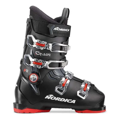 NORDICA Men's Cruise 80 Black/Anthracite/Red Ski Boots (050660027T1) • $219.99