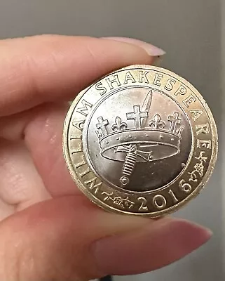 £399 • Buy Rare Error £2 Coin, William Shakespeare The Hollow Crown 2016 Collectable