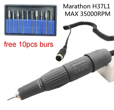 Dental Lab Micromotor Motor Handpiece Electric For Marathon Polishing 35000 RPM • $74.32
