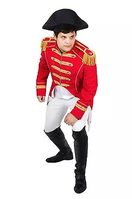 Fancy Dress Costume Uniform Carnival Theatre Soldier Napoleon Jacket Party Top • £69