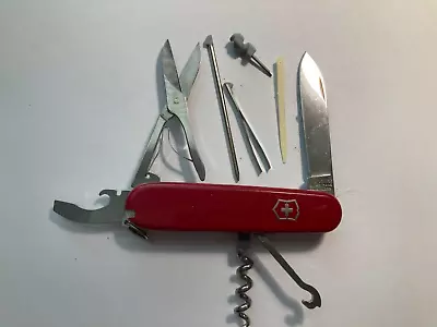 #662 Red Victorinox Swiss Army 91mm Golfer Knife - PEN WRITES • $25