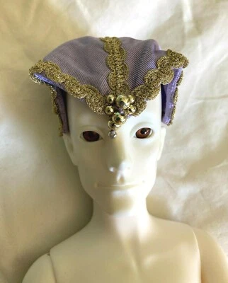 £9.67 • Buy Medieval Fantasy Headdress, Fits 7-8 Inch BJD Heads If Worn With Wig READ DESCR.