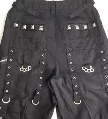 Vtg Tripp Nyc Daang Goodman Pants Sz Small W/ Knuckles Zippers Gothic Punk Rave  • $275