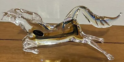 Murano Glass Horse Figure Original Sticker • $39