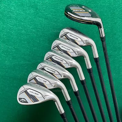 Lady Callaway Mavrik Max 5H6-PWSW Iron Set Helium 40LLI Graphite Ladies • $1012.29