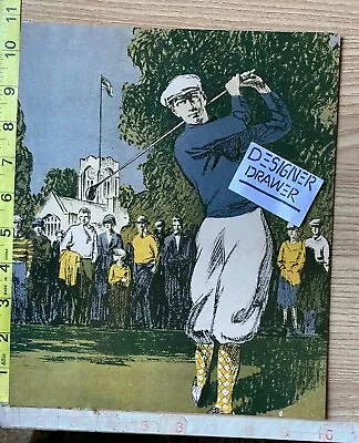 Official Program 1928 U.S. Open Olympia Fields Cover Reprint Photo • $12.95