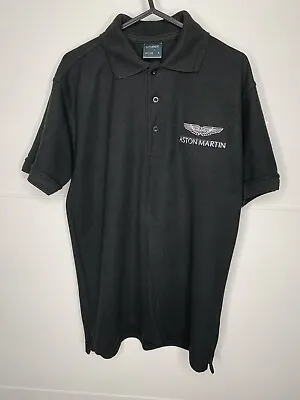 £6.98 • Buy Aston Martin Factory Workshop Polo Shirt Tee Embroidered Logo SMALL Quality VGC