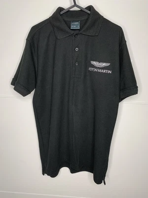£6.98 • Buy Aston Martin Factory Workshop Polo Shirt Tee Embroidered Logo SMALL Quality VGC