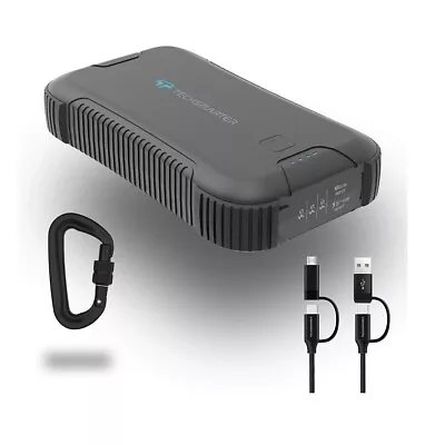 Techsmarter 30000mah Rugged & Waterproof 45W USB-C Portable Charger Power Bank • $55.99