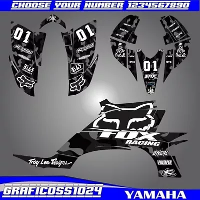 Yamaha YFZ450 Graphics Kit 2003 2004 2005 2006 2007 2008 Decals Stickers Atv  • $156.83