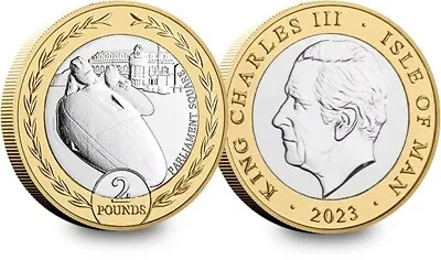 2023 Isle Of Man TT £2 Coin - Uncirculated • £10