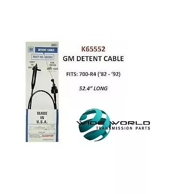 700R4 700-R4 Transmission TV Detent Kick Down Cable Teckpak K65552 • $23.90