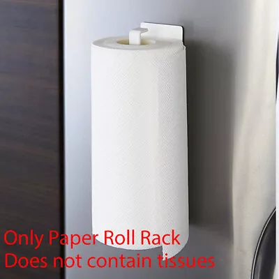 Under Cabinet Magnetic Kitchen Roll Holder Paper Toilet Towel Storage Rack New • £14.32