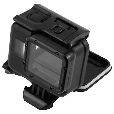 Black 60m Diving Waterproof Case Touch Screen Backdoor For Gopro Hero 5/6/7 D • $17.59