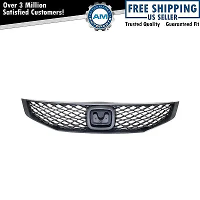 Front Grille Assembly Direct Fit For 09-11 Honda Civic Coupe New • $48.65