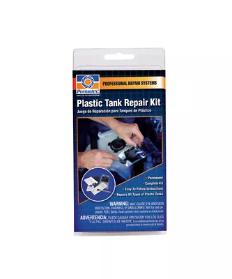 Permatex 9100 Cracks Upto 4 L In. & Holes 3/8 Dia. In. Plastic Tank Repair Kit • $16.17